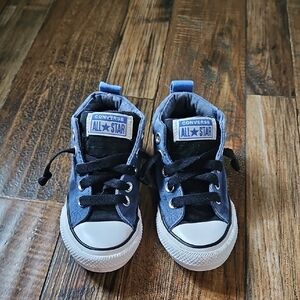 Converse All☆Star Kids'‎ Navy and Black Sneakers
